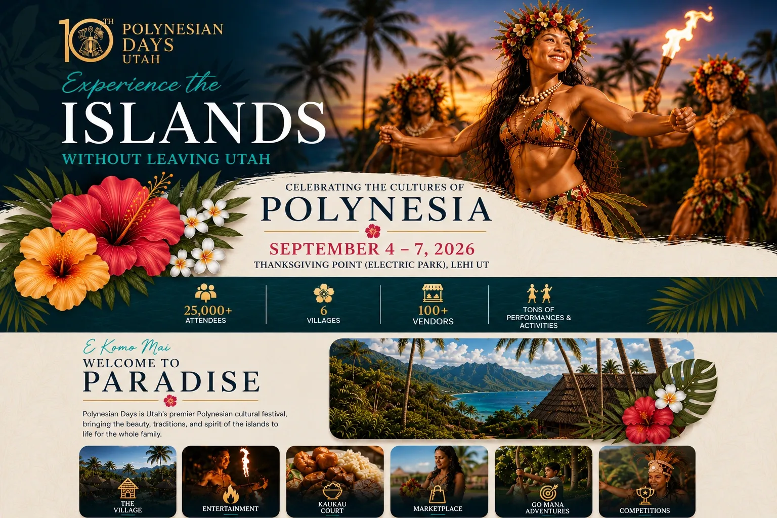 Current official image or flyer preview for Polynesian Days Utah