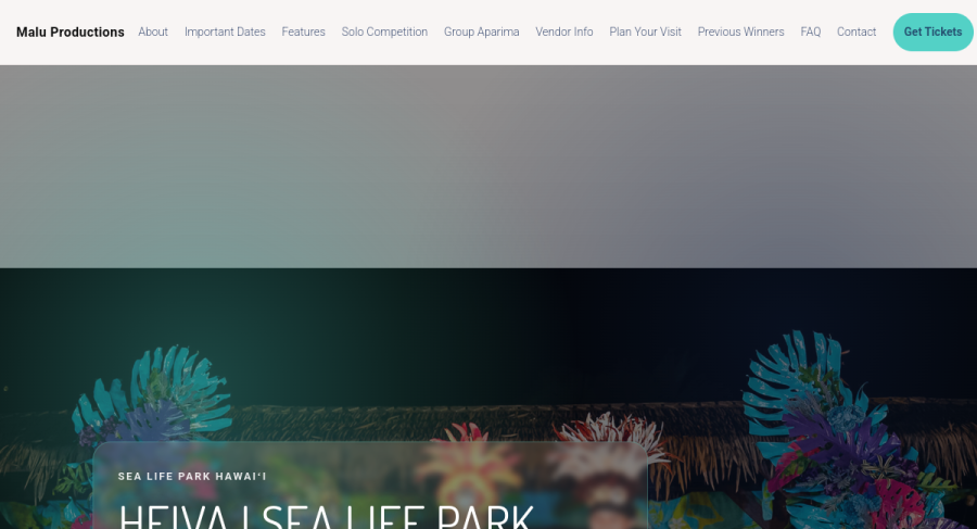 Preview for Heiva i Sea Life Park