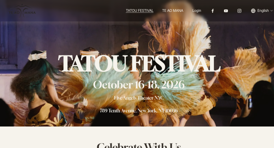 Preview for Tatou Festival Master Classes & Moana Nui Workshops